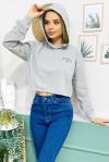 138891 138891-kapsonlu Crop Sweatshırt